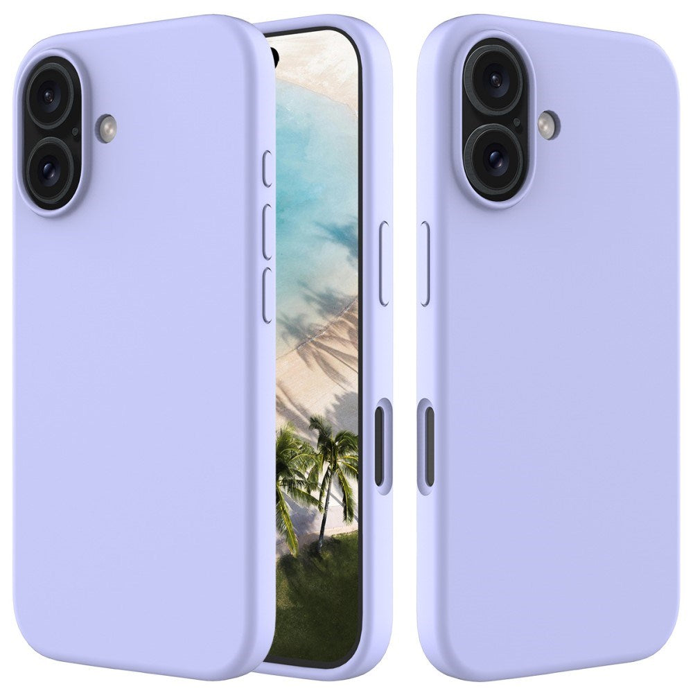 EIDERWOOD iPhone 16 Plus Fôret Silikon Deksel - Lavendel