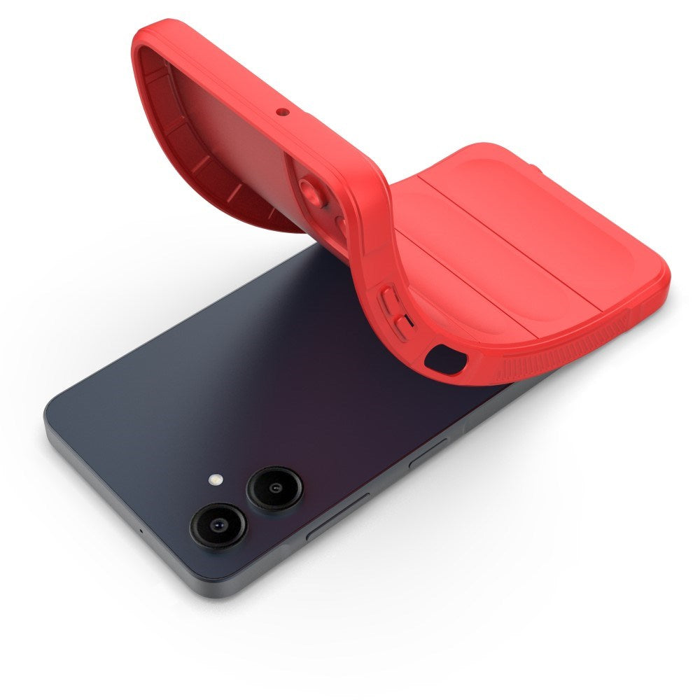 EIDERWOOD Samsung Galaxy A06 Fleksibelt Plastdeksel - Rød