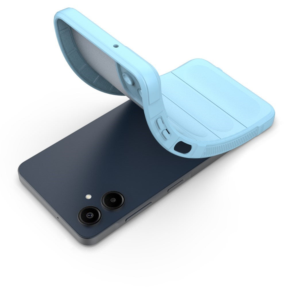 EIDERWOOD Samsung Galaxy A06 Fleksibelt Plastdeksel - Lyseblå