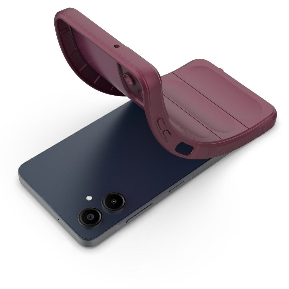 EIDERWOOD Samsung Galaxy A06 Fleksibelt Plastdeksel - Vinrød