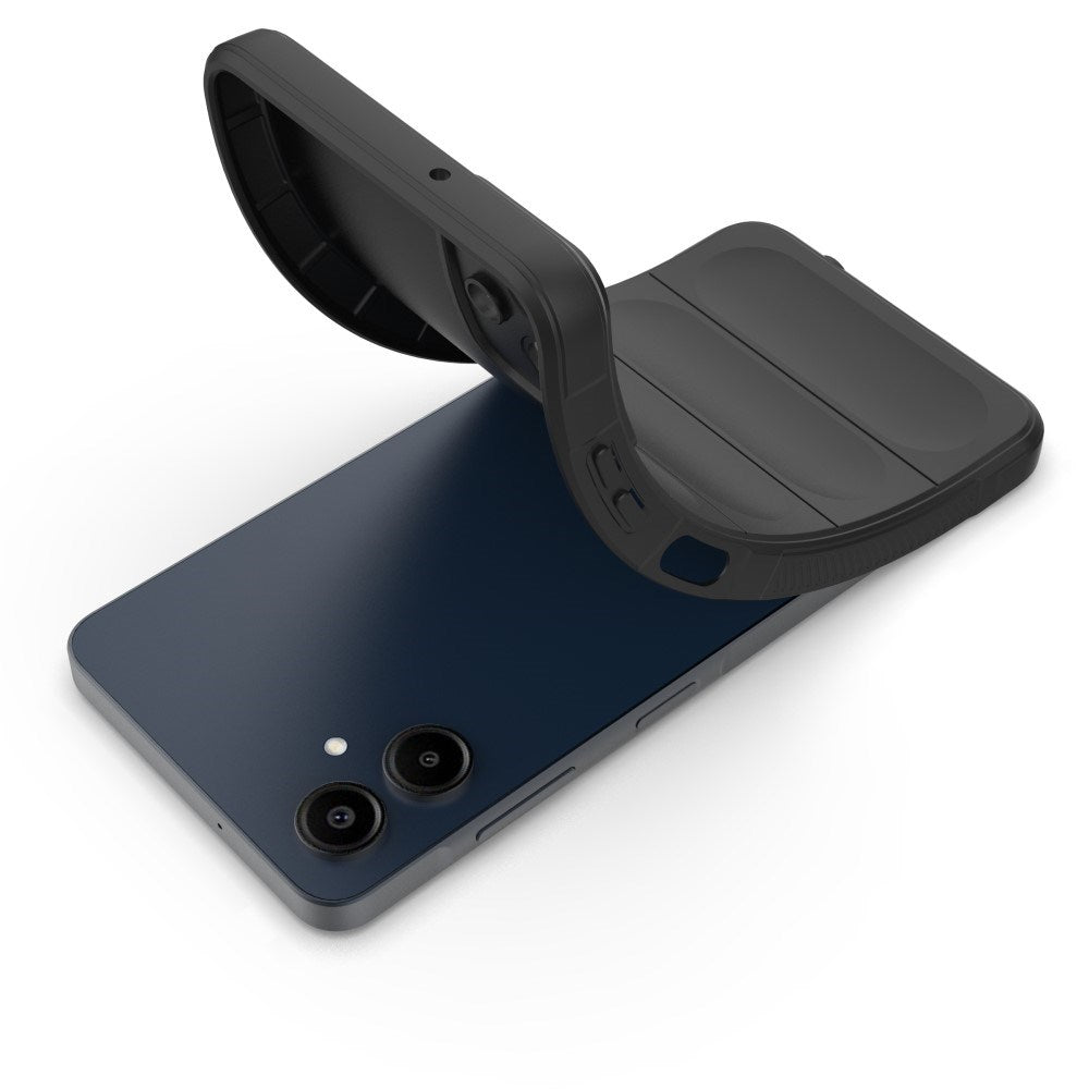 EIDERWOOD Samsung Galaxy A06 Fleksibelt Plastdeksel - Mørk Grå