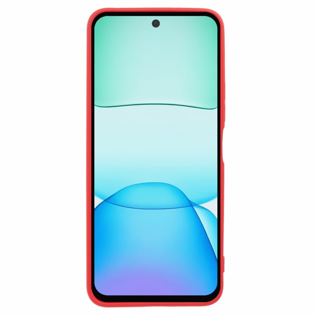 EIDERWOOD Xiaomi Redmi 13 Bakdeksel i Fleksibelt Plast - Rød