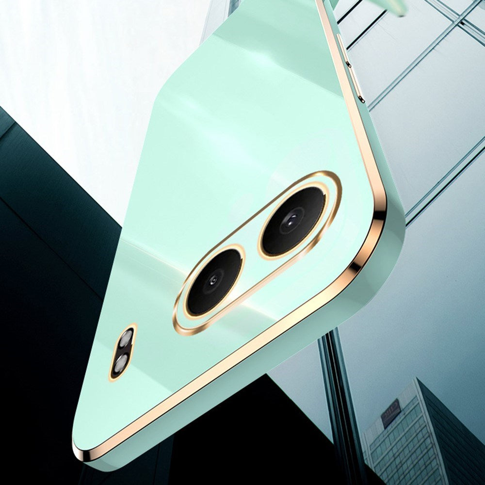 EIDERWOOD OnePlus Nord 4 Deksel med Metallramme - Fleksibel Plast - Rosa