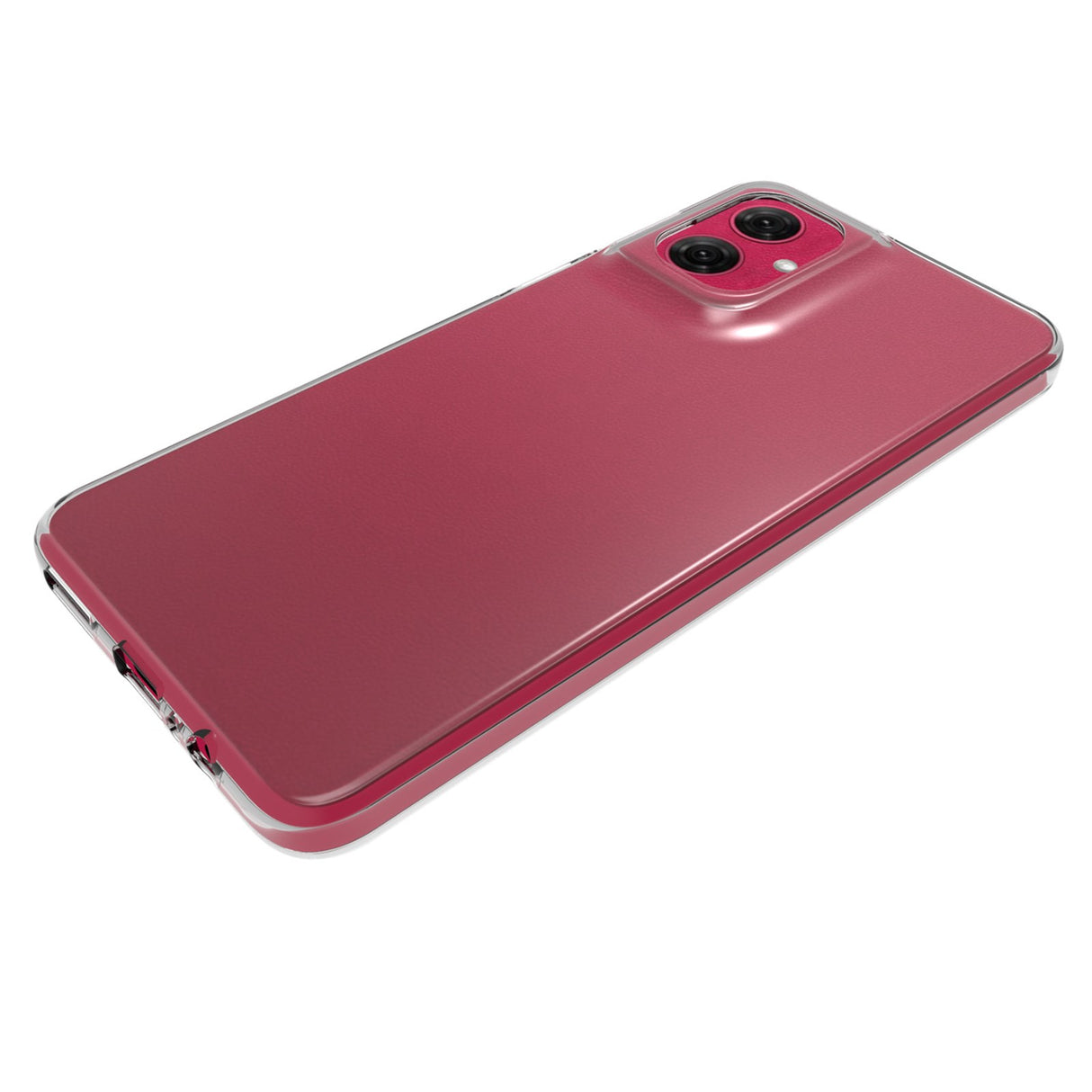 EIDERWOOD Motorola Moto G55 5G - Klar Myk Plast Etui