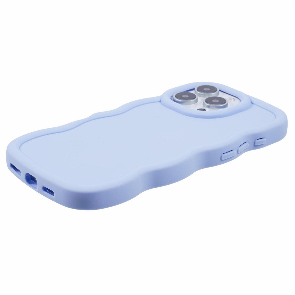 iPhone 16 Pro EIDERWOOD Fleksibelt Plast Wavy Deksel - Lilla