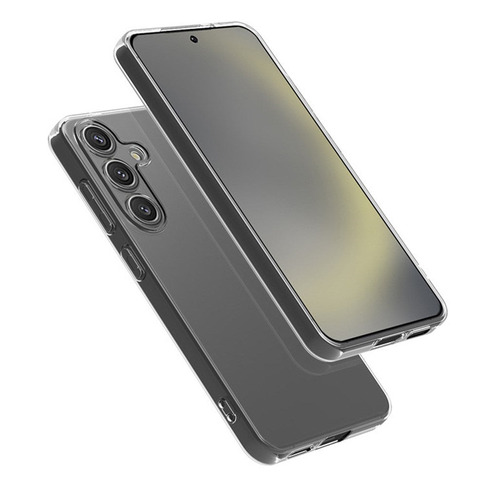 EIDERWOOD Samsung Galaxy S25+ (Plus) Ultra Tynn Fleksibelt Plast Deksel - Gjennomsiktig