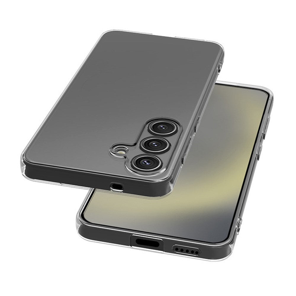 EIDERWOOD Samsung Galaxy S25+ (Plus) Ultra Tynn Fleksibelt Plast Deksel - Gjennomsiktig