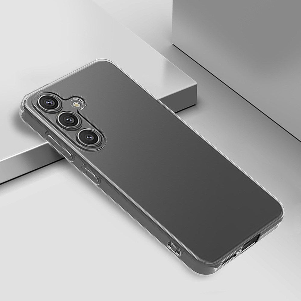 EIDERWOOD Samsung Galaxy S25+ (Plus) Ultra Tynn Fleksibelt Plast Deksel - Gjennomsiktig