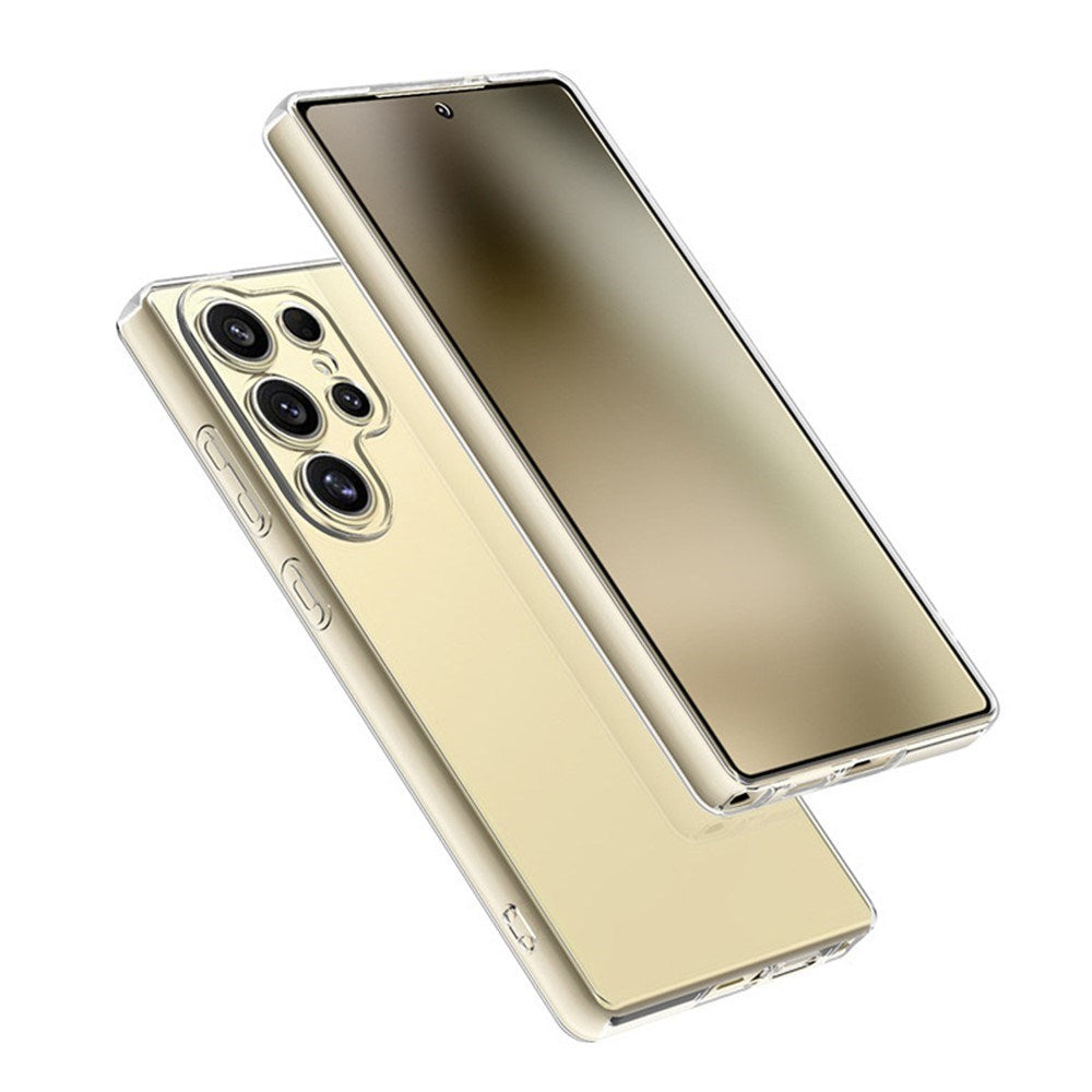 EIDERWOOD Samsung Galaxy S25 Ultra Tynn Fleksibelt Plast Deksel - Gjennomsiktig