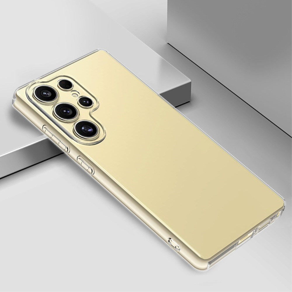 EIDERWOOD Samsung Galaxy S25 Ultra Tynn Fleksibelt Plast Deksel - Gjennomsiktig