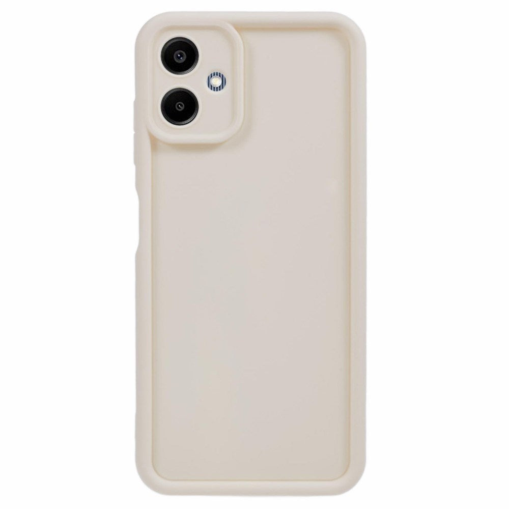 EIDERWOOD Anti-Slip Fleksibelt Plast Deksel - Samsung Galaxy A06 - Beige