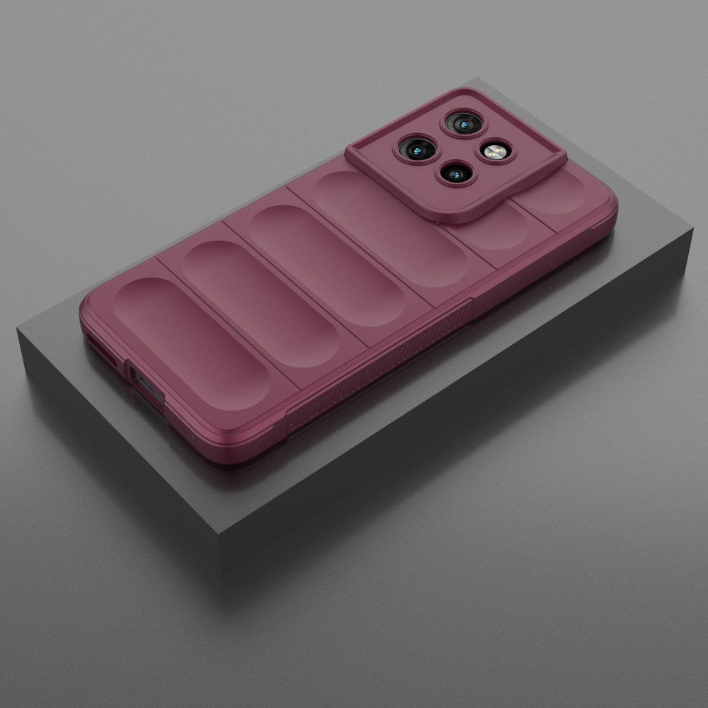 EIDERWOOD Motorola Edge 50 Neo / ThinkPhone 25 Fleksibelt Plast Deksel - Rød