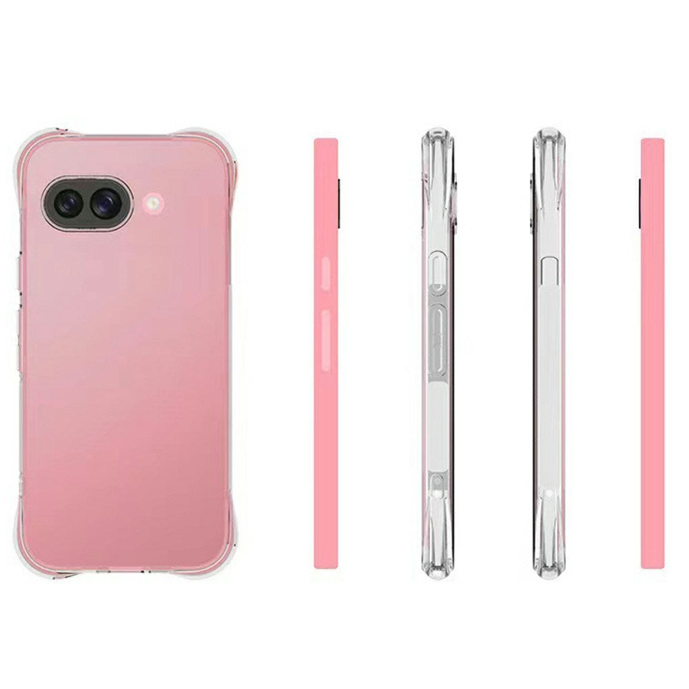 EIDERWOOD Google Pixel 9a Plast Deksel m. Støtdempende Hjørner - Gjennomsiktig