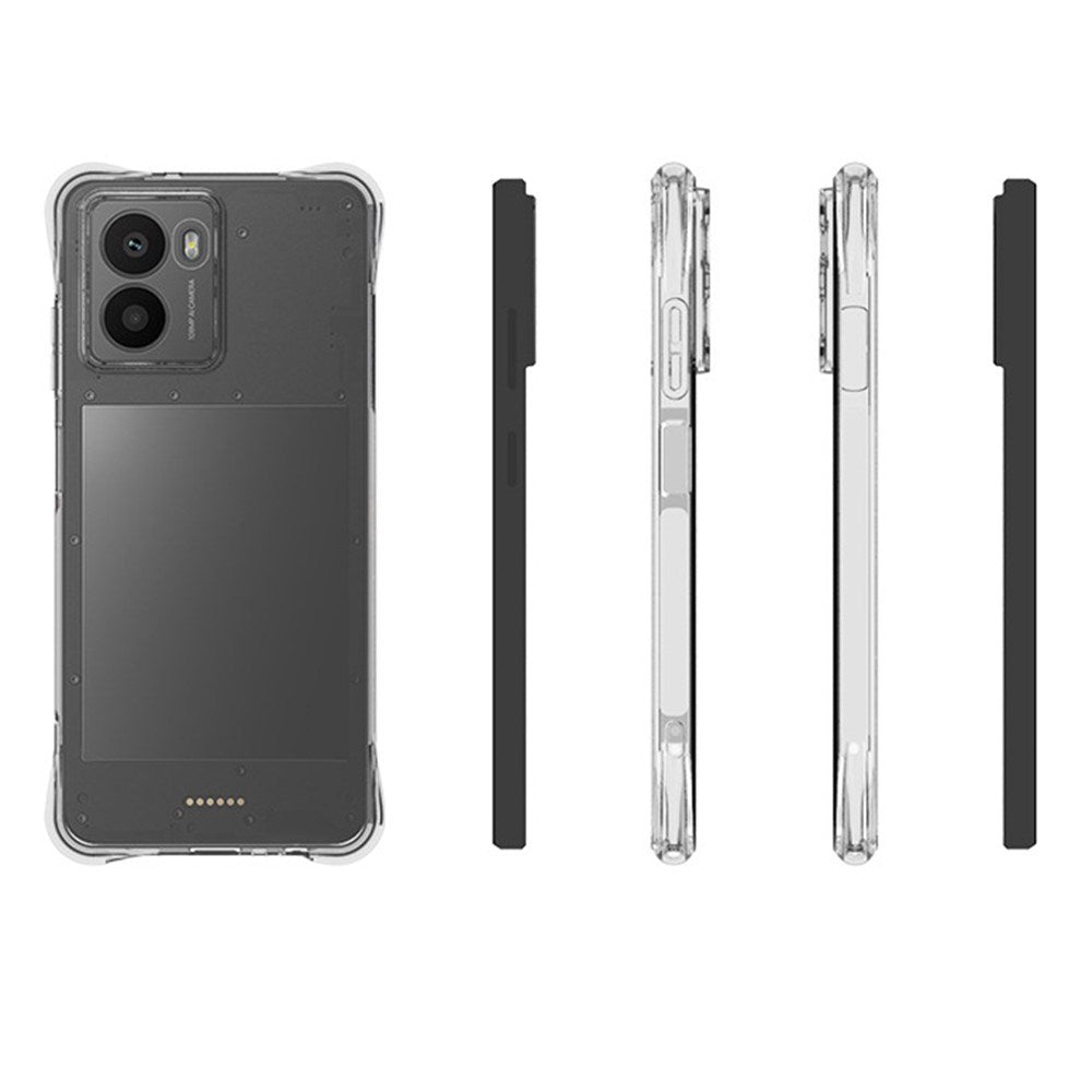 EIDERWOOD HMD Fusion / Fusion X1 Plast Deksel m. Støtdempende Hjørner - Gjennomsiktig