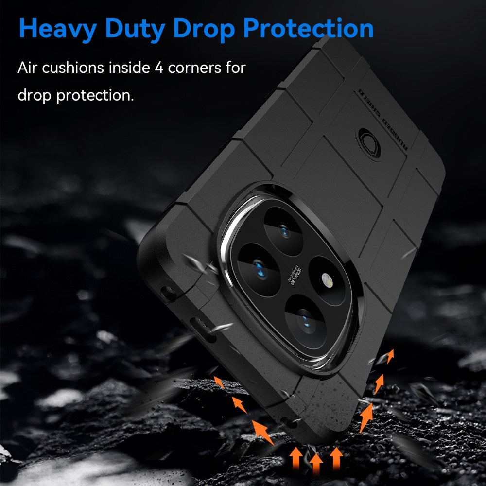 EIDERWOOD Xiaomi Redmi Note 14 Pro+ Rugged Shield Håndverker Deksel - Svart