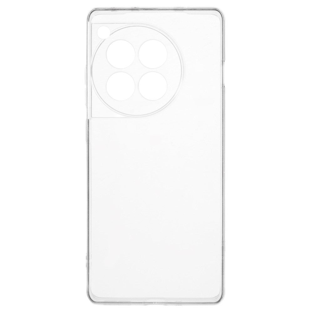 EIDERWOOD OnePlus 12R Fleksibelt Plast Bak Deksel - Gjennomsiktig