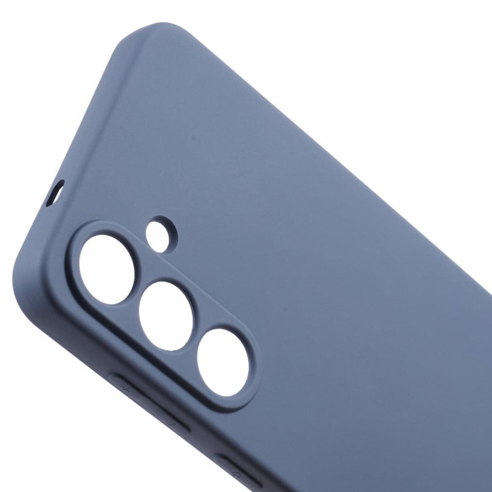 EIDERWOOD - Samsung Galaxy S25 Mykt Plastdeksel - Ripebeskyttelse med Fiberforing - Blå