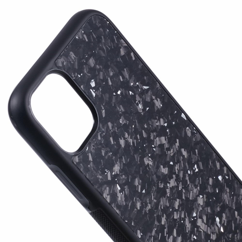 EIDERWOOD iPhone 11 Deksel i Aramidfiber og Myk Plast - Sølv