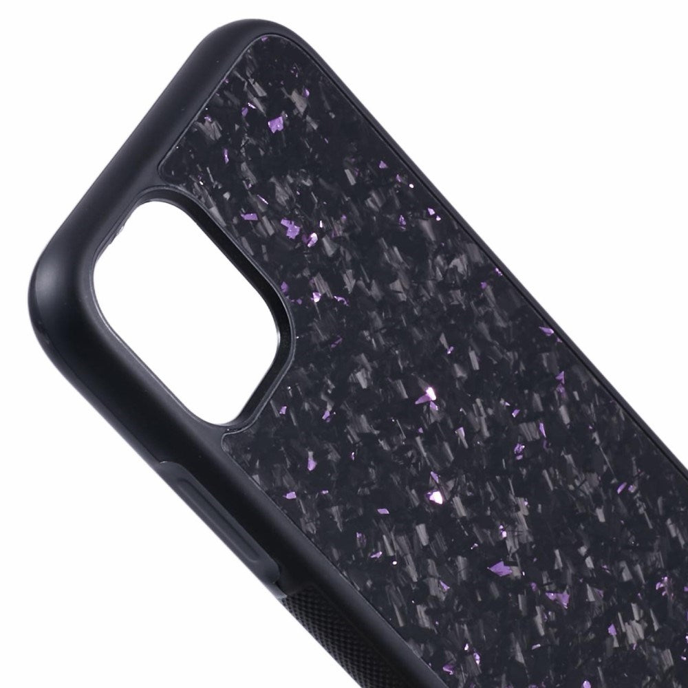 EIDERWOOD iPhone 11 Deksel i Aramidfiber og Myk Plast - Lilla