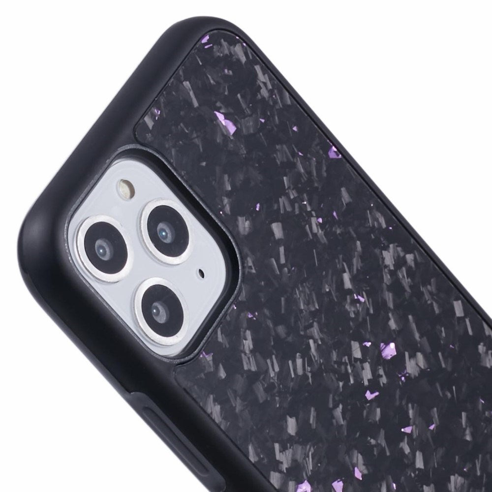 EIDERWOOD iPhone 11 Pro Deksel i Aramidfiber og Myk Plast - Lilla