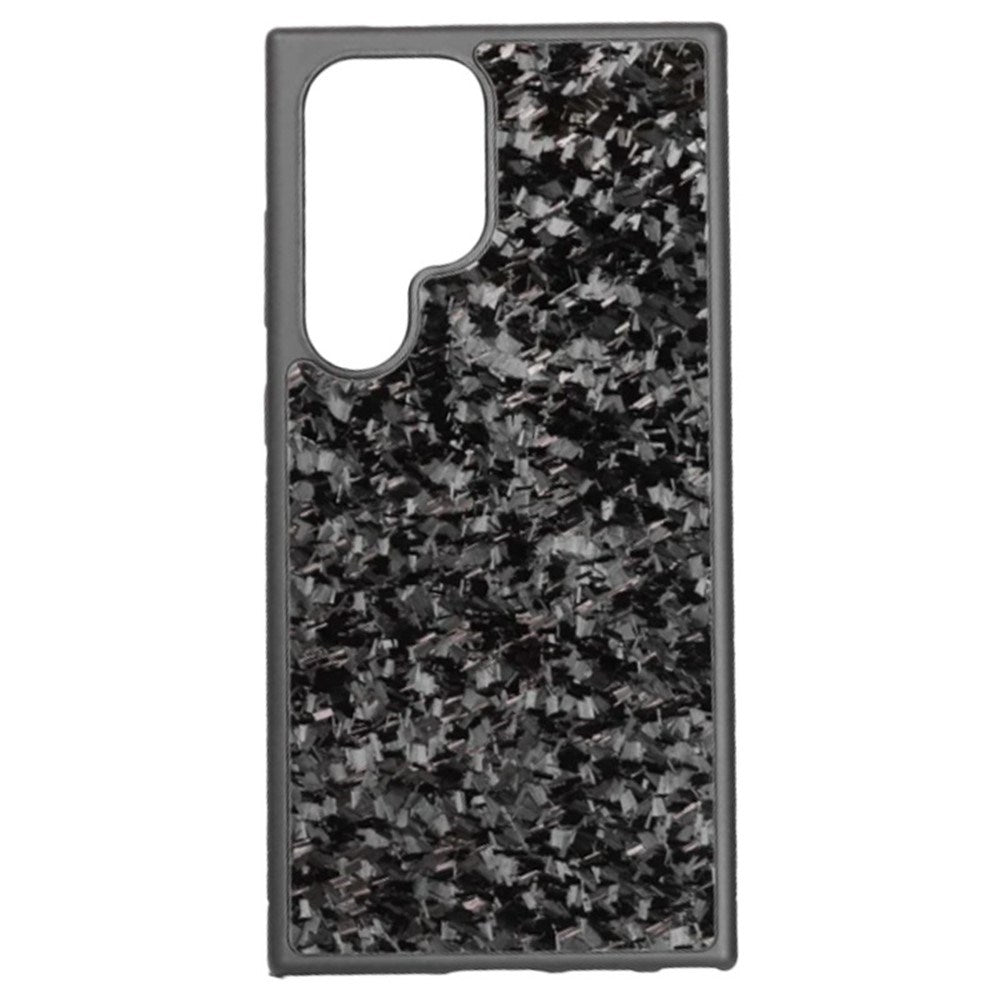 EIDERWOOD Samsung Galaxy S24 Ultra Non-Slip Carbon Deksel - MagSafe Kompatibel - Svart