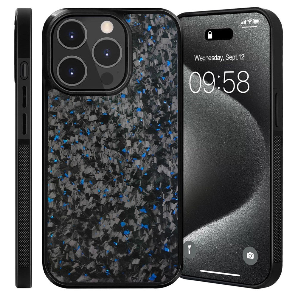 iPhone 13 Pro EIDERWOOD Sklisikkert Aramidfibre Deksel - MagSafe Kompatibel - Blå