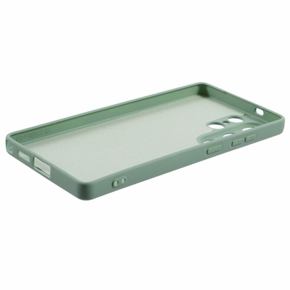 EIDERWOOD Samsung Galaxy S25 Ultra Fôret Fleksibelt Plast Deksel - Lysegrønn