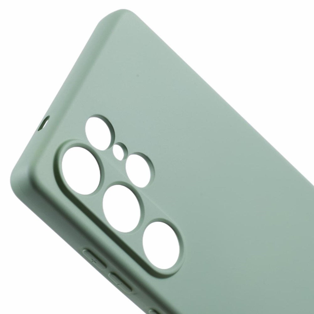 EIDERWOOD Samsung Galaxy S25 Ultra Fôret Fleksibelt Plast Deksel - Lysegrønn