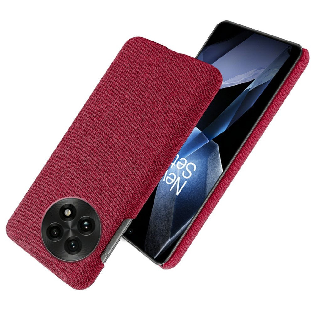 EIDERWOOD Stofdekket Plast Deksel - OnePlus 13 - Rød