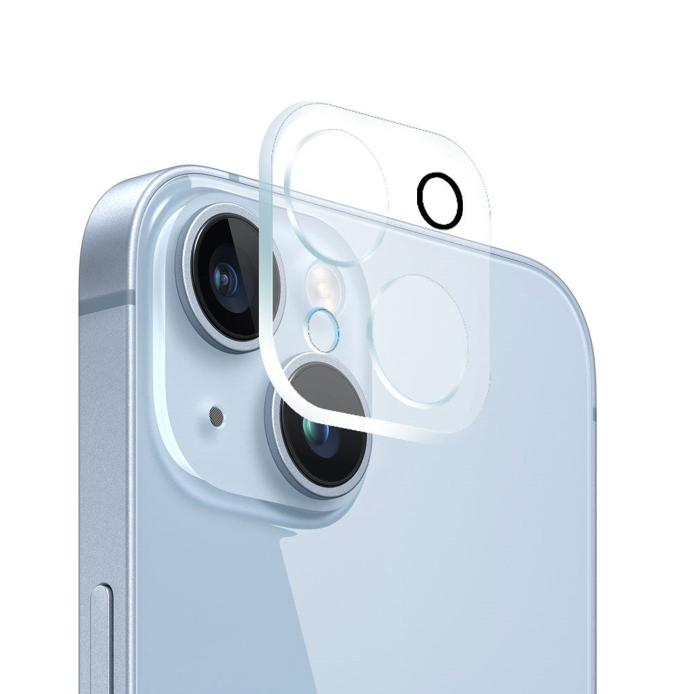 NORTHJO iPhone 14 | 3-i-1 360° Beskyttelsessett med Deksel | Skjermbeskytter | Kameralinsebeskytter - Gjennomsiktig