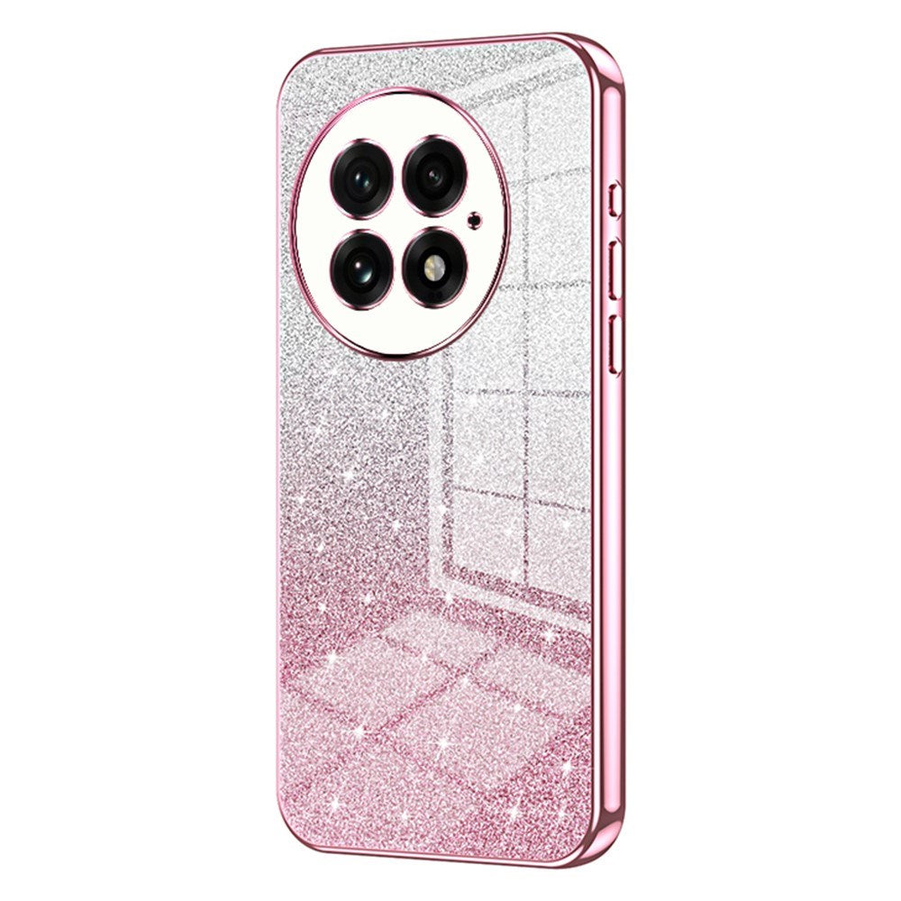 EIDERWOOD OnePlus 13 Glitter Deksel - Rosa