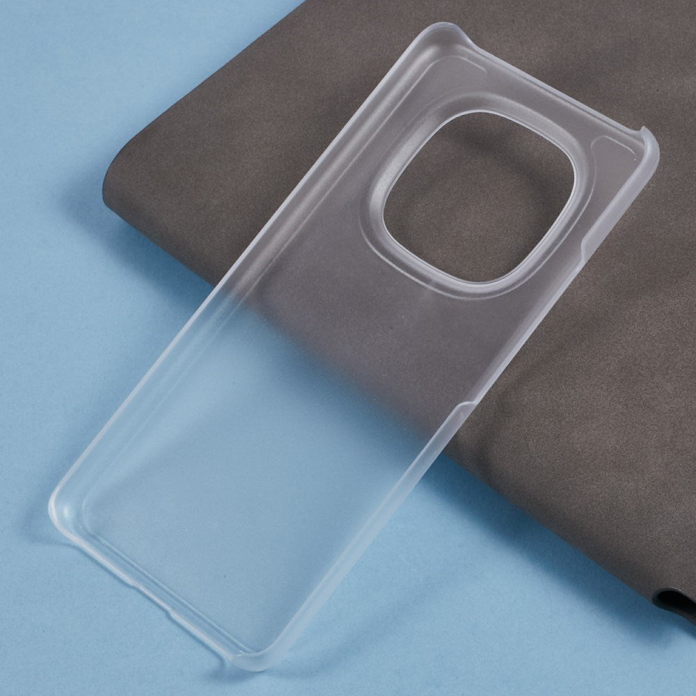 EIDERWOOD Xiaomi Redmi Note 14 Pro+ Hardt Plast Deksel - Gjennomsiktig