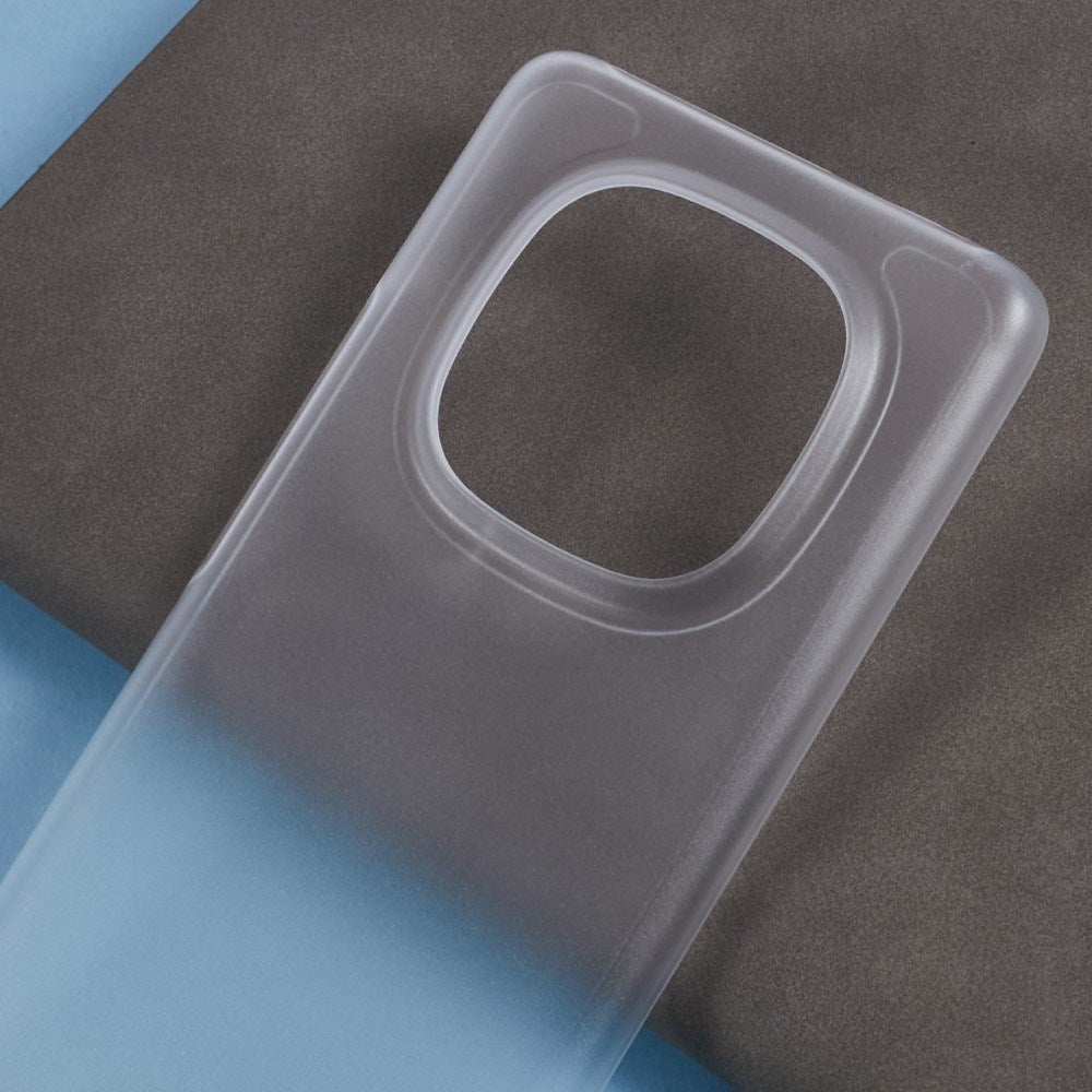 EIDERWOOD Xiaomi Redmi Note 14 Pro+ Hardt Plast Deksel - Gjennomsiktig