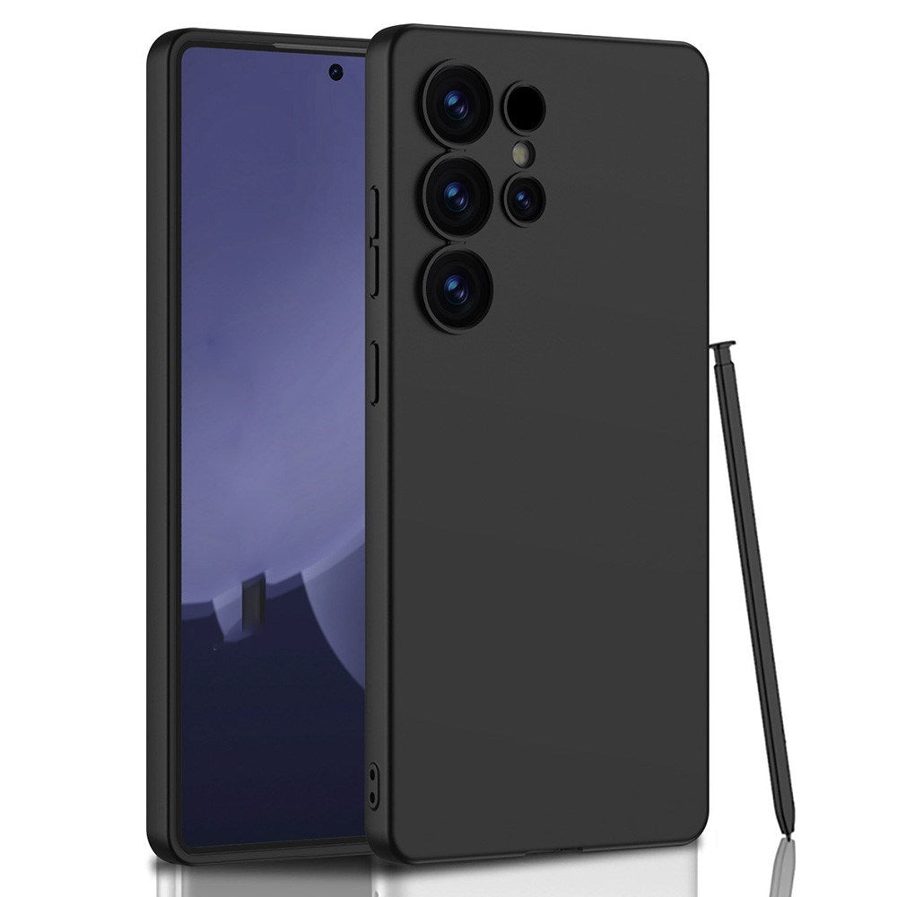 EIDERWOOD Samsung Galaxy S25 Ultra Slim Plast Deksel inkludert Liten Penn - Svart