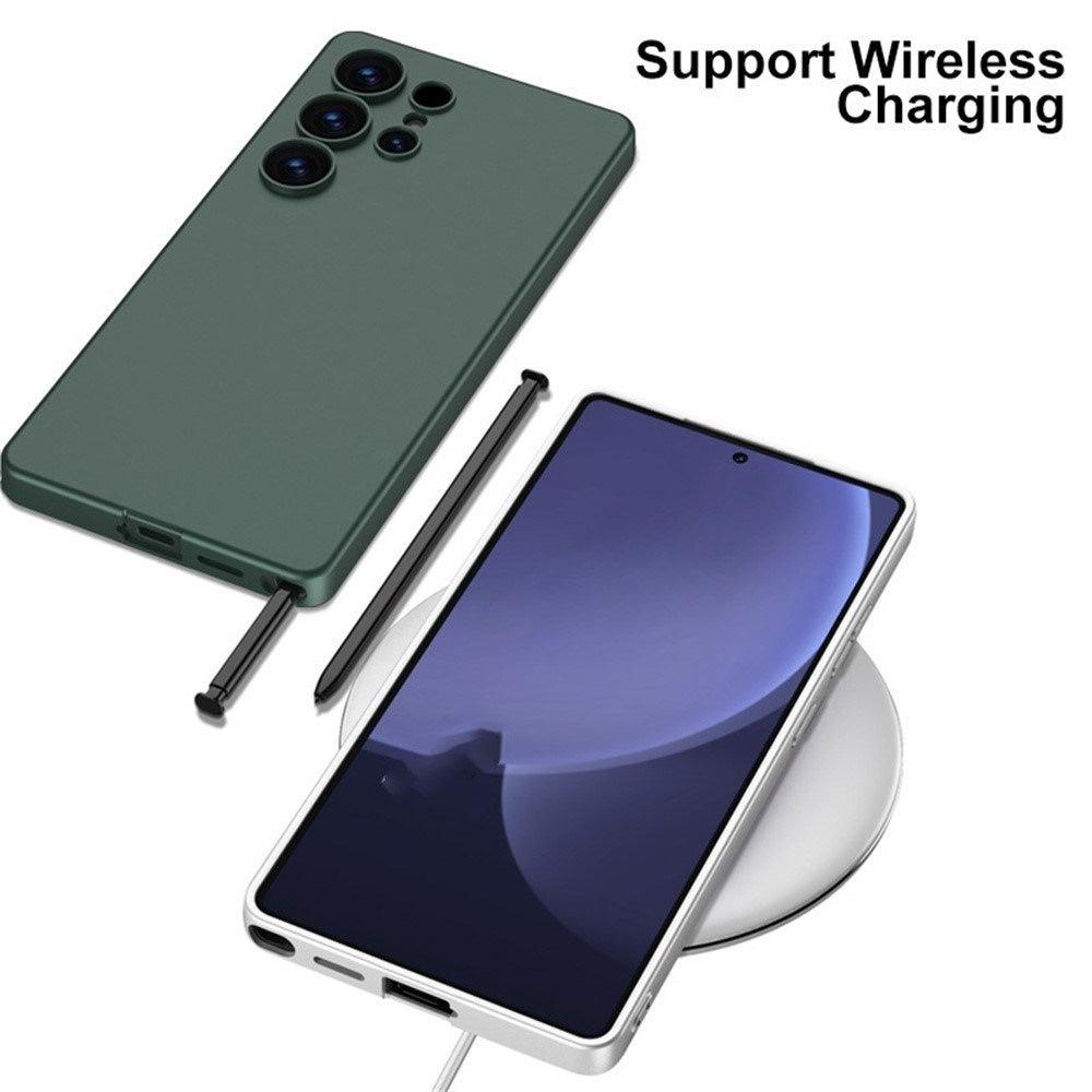 EIDERWOOD Samsung Galaxy S25 Ultra Slim Plast Deksel inkludert Liten Penn - Svart