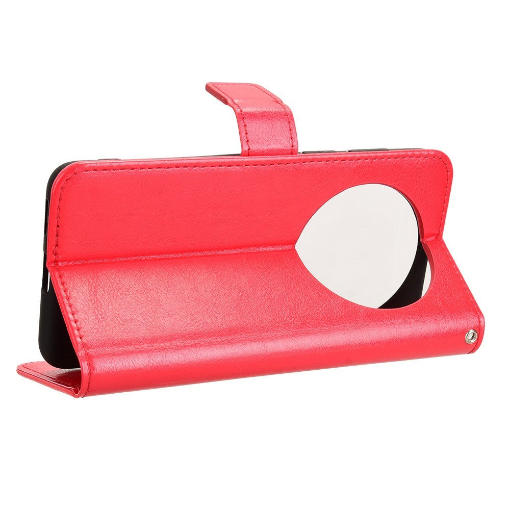 EIDERWOOD Huawei Mate 70 Pro+ / 70 Pro Kunstskinn Flip Deksel m. Strop - Rød