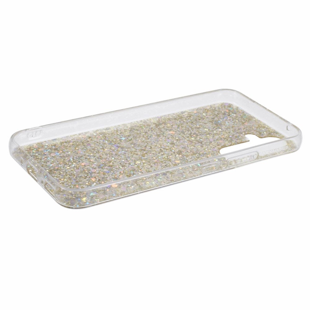EIDERWOOD Samsung Galaxy A26 (5G) Fleksibelt Plast Deksel m. Glitter - Gull