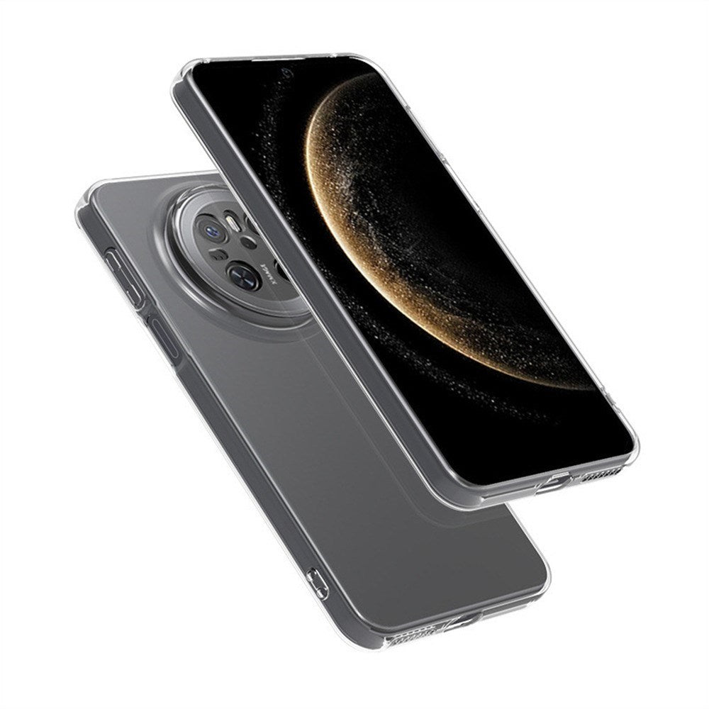 EIDERWOOD Huawei Mate 70 Fleksibelt Plast Bak Deksel - Gjennomsiktig