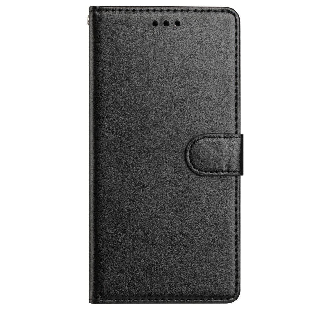 EIDERWOOD Samsung Galaxy A26 (5G) Kunstskinn Flip Deksel m. Strop - Svart