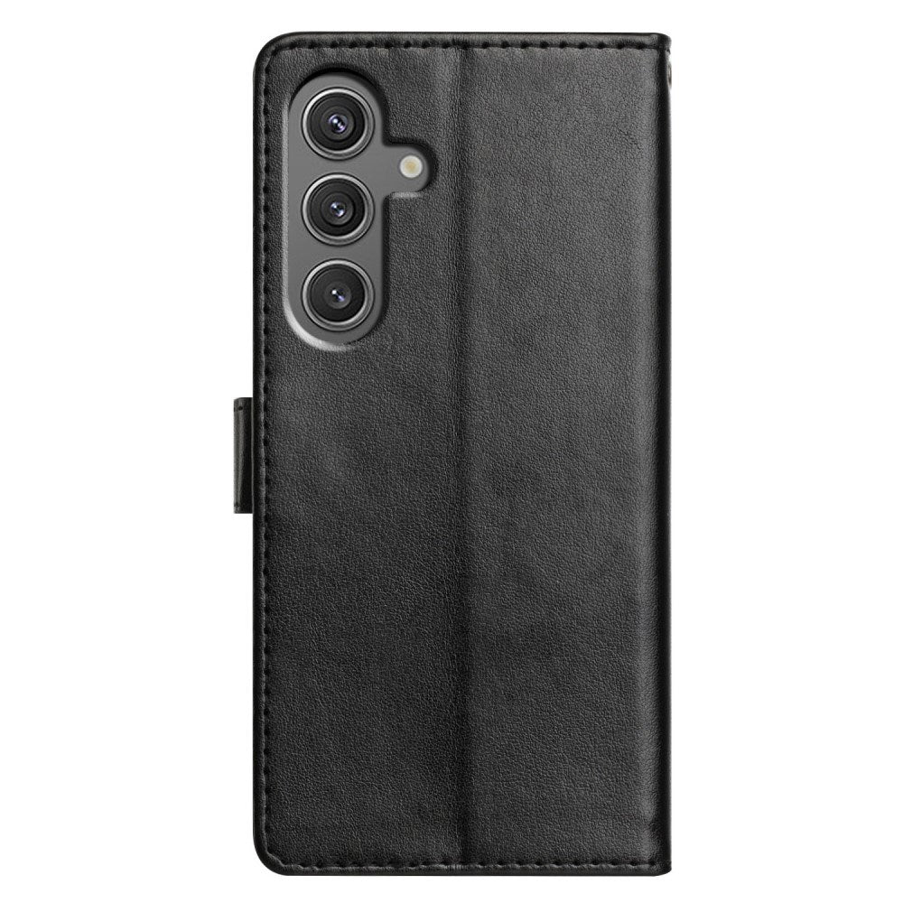 EIDERWOOD Samsung Galaxy A26 (5G) Kunstskinn Flip Deksel m. Strop - Svart