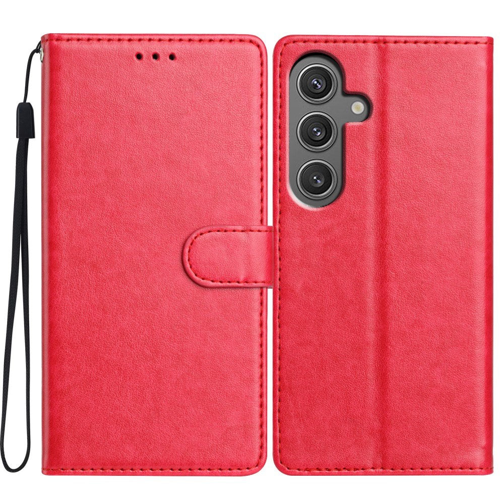 EIDERWOOD Samsung Galaxy A26 (5G) Kunstskinn Flip Deksel m. Strop - Pink