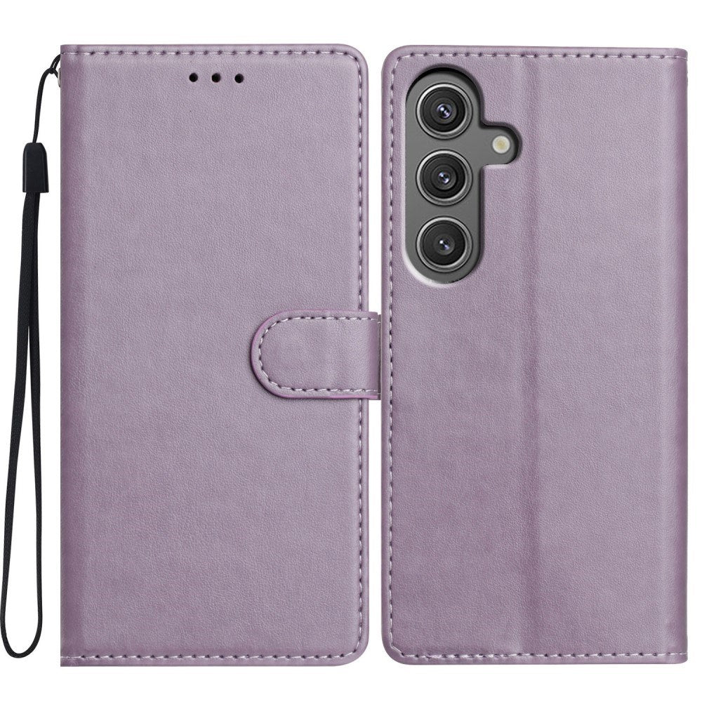 EIDERWOOD Samsung Galaxy A26 (5G) Kunstskinn Flip Deksel m. Strop - Lilla