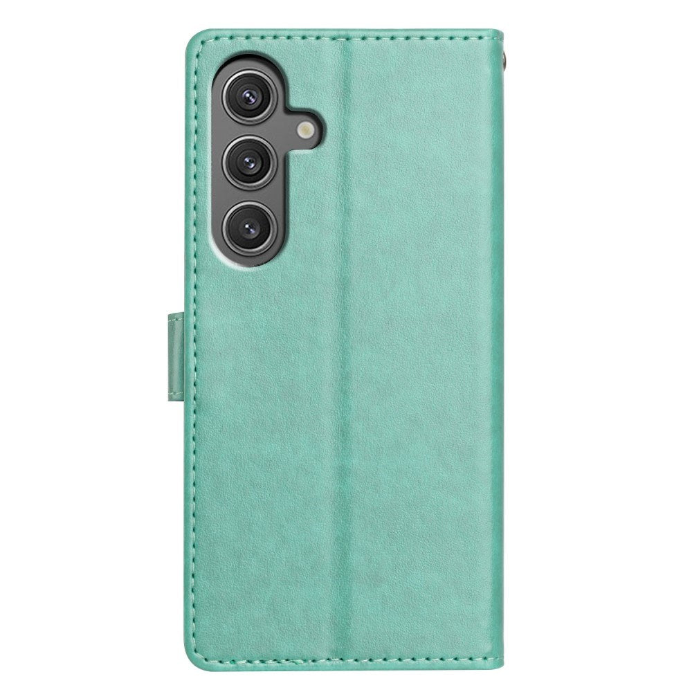 EIDERWOOD Samsung Galaxy A26 (5G) Kunstskinn Flip Deksel m. Strop - Grønn