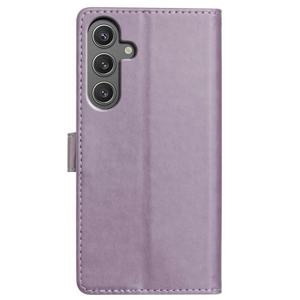 EIDERWOOD Samsung Galaxy A56 (5G) Kunstskinn Flip Deksel m. Strop - Lilla