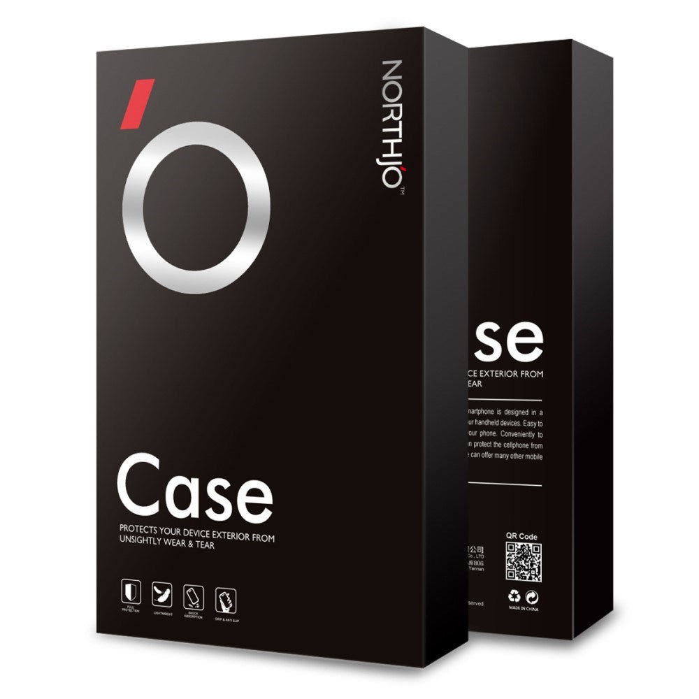 NORTHJO Samsung Galaxy A26 Fleksibelt Plastdeksel + Skjermbeskytter Combo - Gjennomsiktig