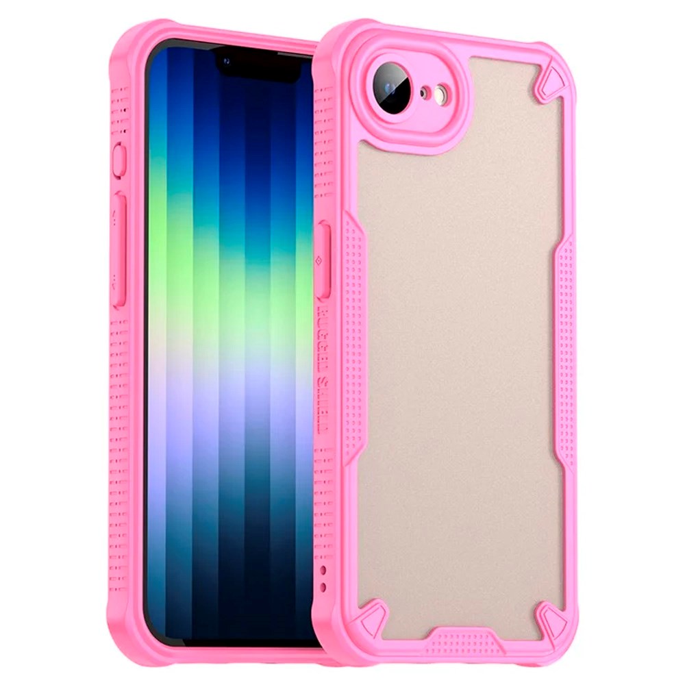 EIDERWOOD iPhone 16e Hybrid Plast Bak Deksel - Rosa