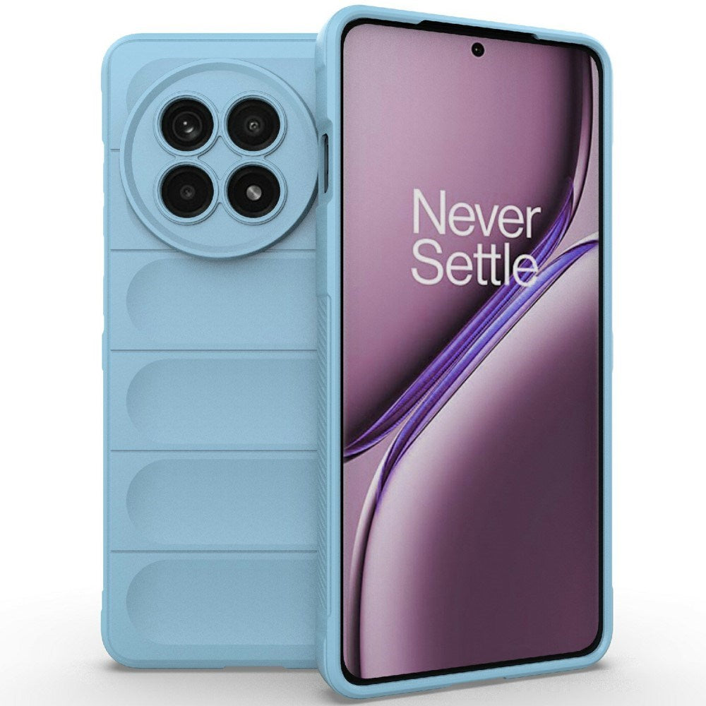 EIDERWOOD OnePlus 13R Fleksibelt Plastdeksel - Lyseblå