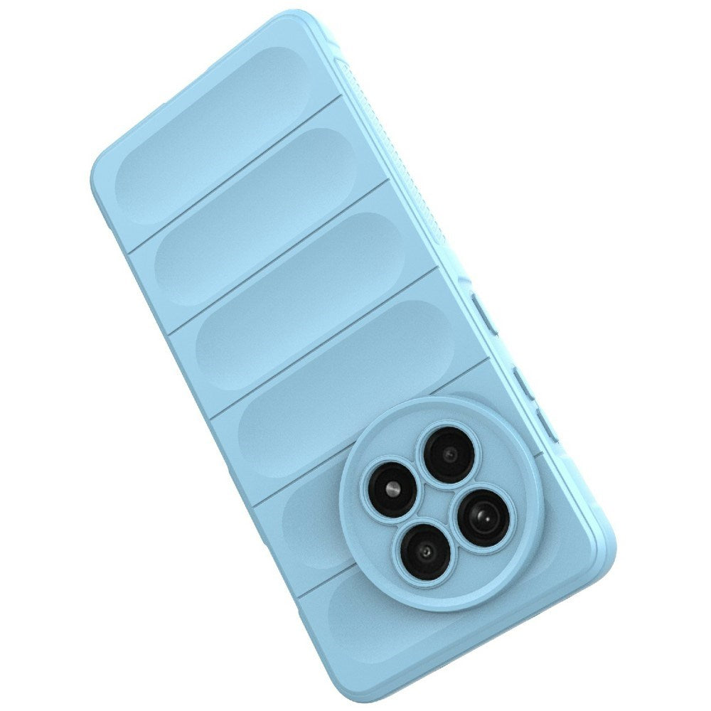 EIDERWOOD OnePlus 13R Fleksibelt Plastdeksel - Lyseblå