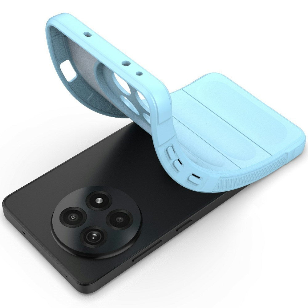 EIDERWOOD OnePlus 13R Fleksibelt Plastdeksel - Lyseblå