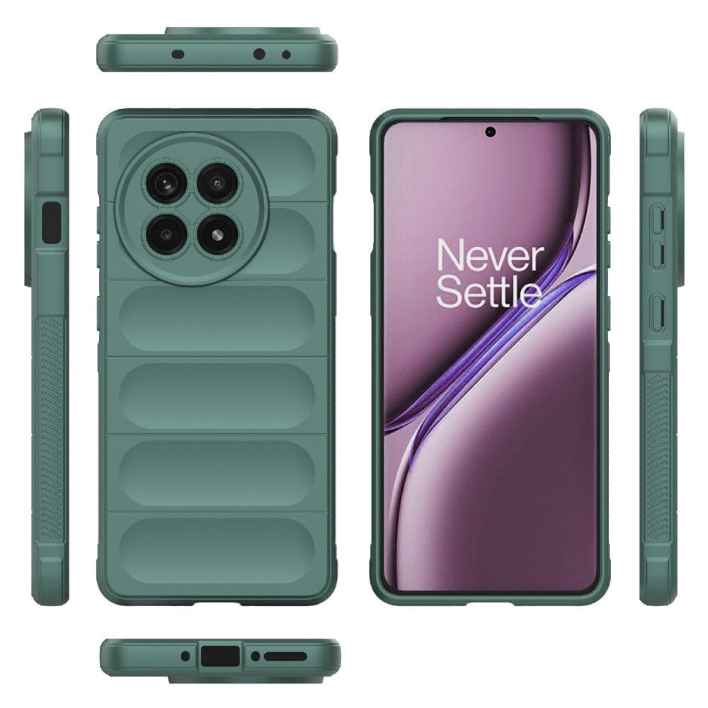 EIDERWOOD OnePlus 13R Fleksibelt Plastdeksel - Grønn